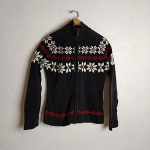 Tailored Eddie Bauer Sweater Jacket